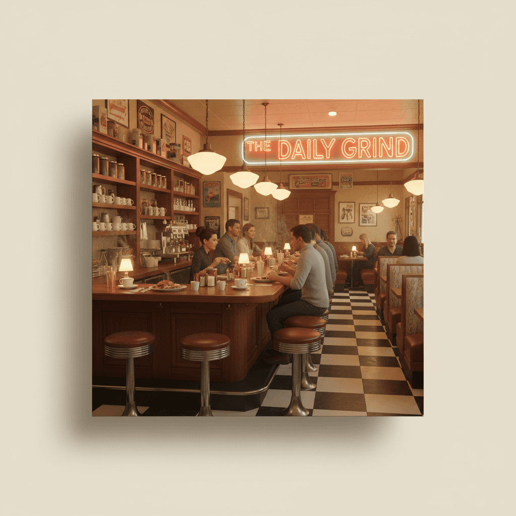 Relaxed old-school vibe